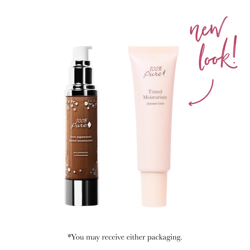 100 % Pure 100% PURE Tinted Moisturizer Anti-Aging Face Makeup - Fruit Pigmented Cocoa Light to Medium Coverage & Dewy Glow - Lightweight Foundation Deep Skin w/Neutral Undertone - Vegan - 1 Fl Oz - Image 3